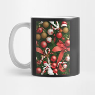 Christmas Seamless Pattern, Christmas Decorations #24 Mug